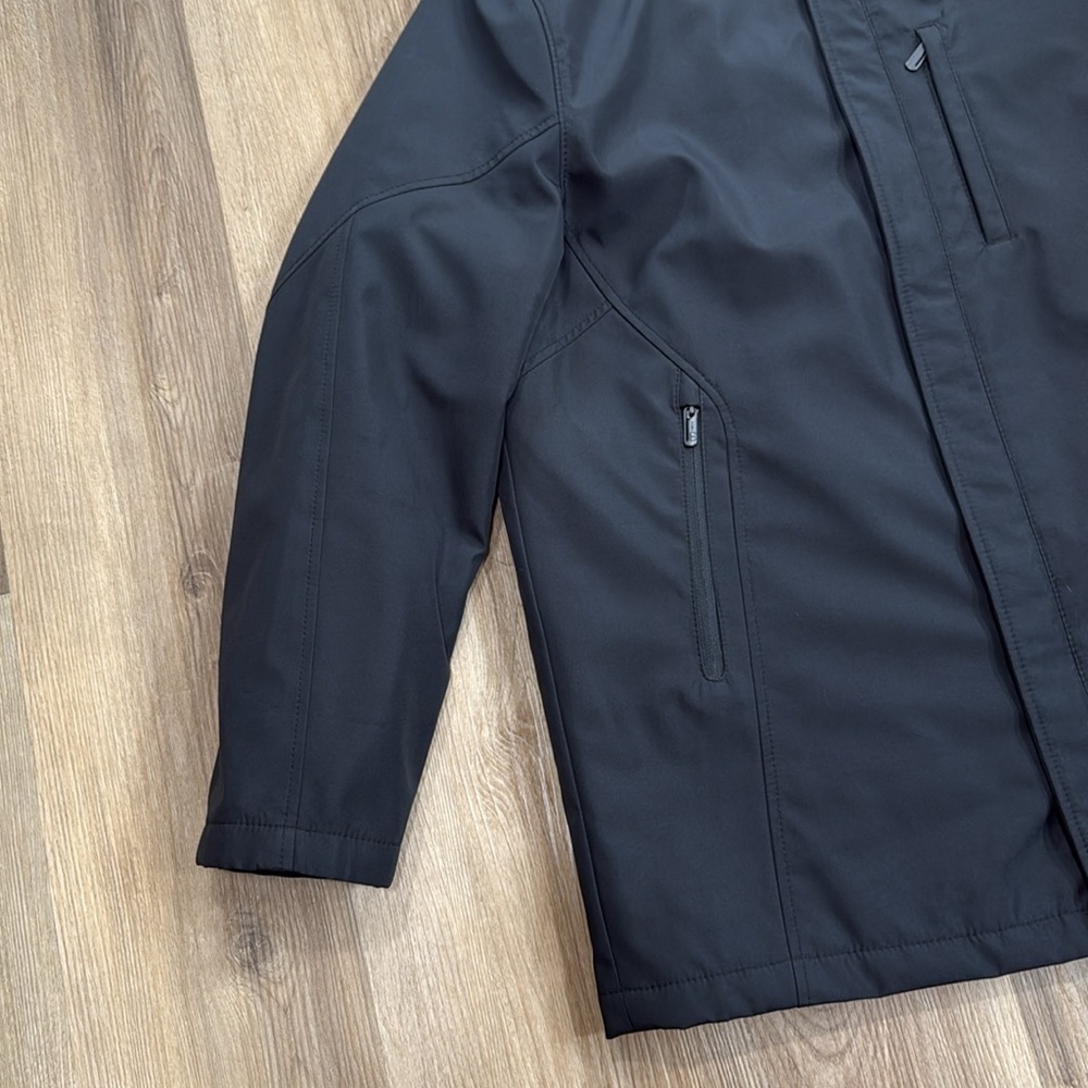 Tumi Tech By Tumi Black Softshell Full Zip Metro … - image 3